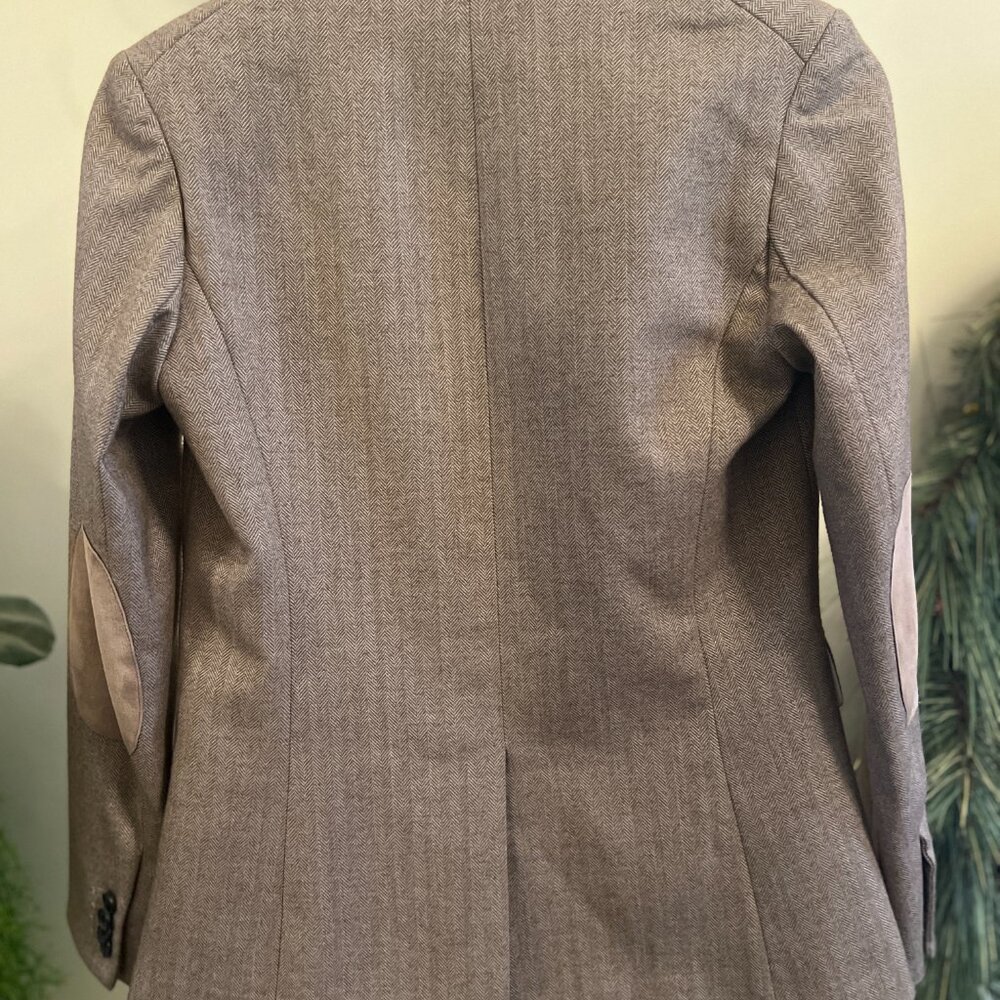 Veronica Beard Dickey Blazer in Neutral Brown - Picture 9 of 9